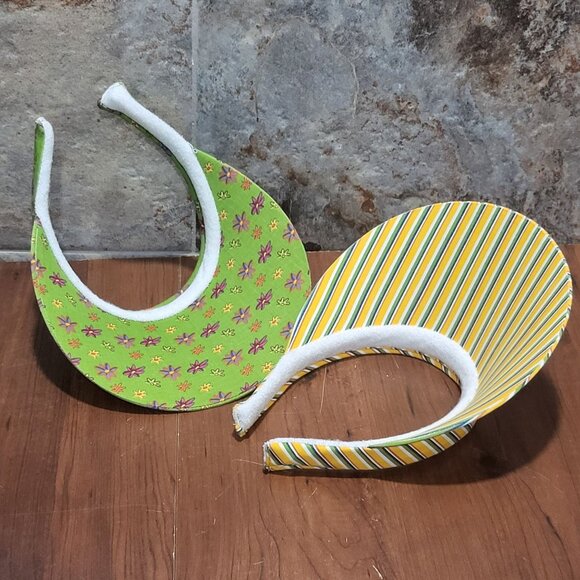 Sun Visor Hats Women Clip On Set of 2 Wide Brim Visors Hat Outdoor Sports Golf B - Picture 9 of 12